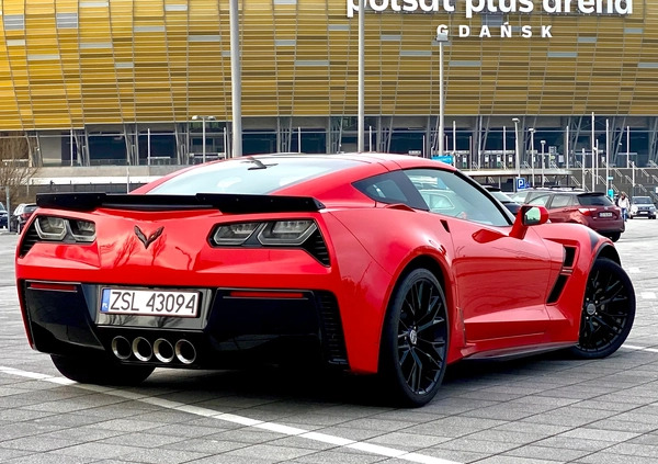 Chevrolet Corvette cena 250000 przebieg: 56500, rok produkcji 2017 z Gdańsk małe 436